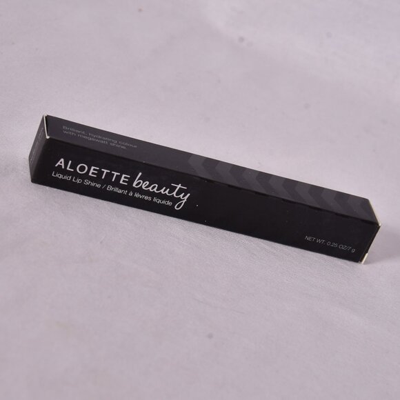 Perfectly Pink Aloette Beauty Liquid Lip Shine - Picture 1 of 5